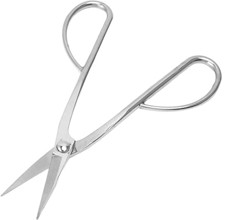 Ciseaux à bonsaï 220 mm Ciseaux de jardinage en acier inoxydable Bourgeons de feuilles Boutures de branches Outils de modelage de bonsaï Outils de jardinage japonais pour bonsaï