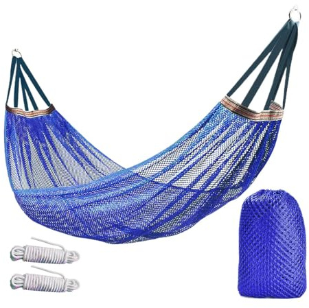 Fyrdyn Hamacs pour Extérieur,Hamac D'Extérieur Suspendu Aux Arbres | Siège Suspendu Léger pour Meuble d'Extérieur, Idéal pour Balcon, Terrasse, Relaxation, Voyage, Randonnée avec Sac À Dos, Jardin Et