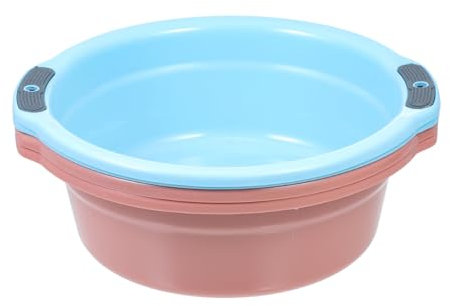 GALPADA 4pcs Hanging Wash Basin and Bathroom Washbasin Medium Size Thickened Double-handle Home Basin Suitable for Handwashing and Foot Bath Random Color