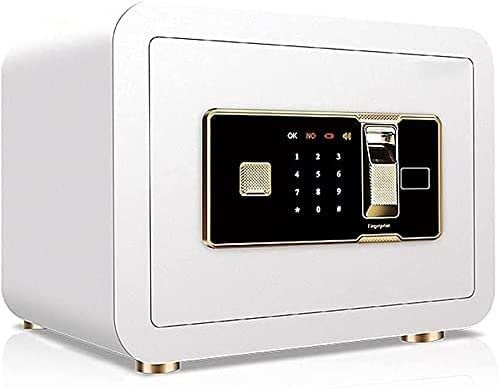 Agua a Prueba Fuego, Seguridad, electrónica Digital 35X25X25Cm con Huella Dactilar biométrica, Caja Fuerte Acero el hogar, Pantalla, para joyería Hotel de Oficina