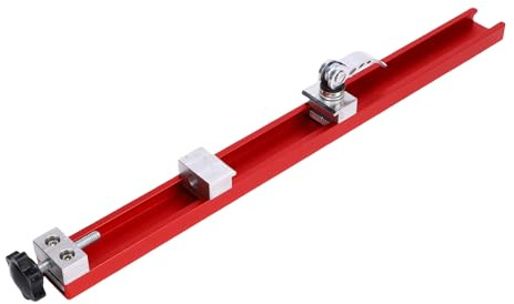Guida per Sega Circolare Regolabile, Universale Guida Seghe Circolari in Alluminio, per Operazioni di Taglio e Fresatura di Precisione, 0-300mm Intervallo di Larghezza