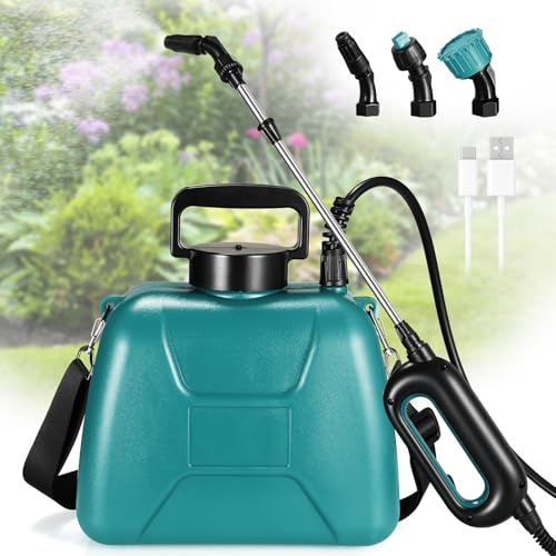 TLGREEN Pulverizador Eléctrico 8L,7.4V Sulfatadora Bateria USB-C Recargable
