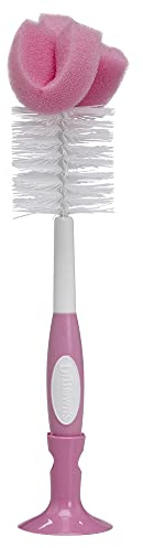 Dr. Brown's babyflaskborste, rosa