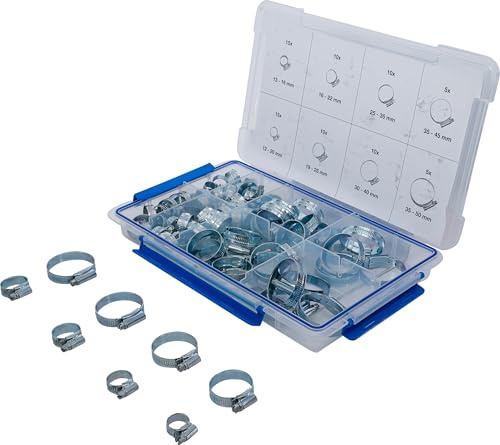 BGS 9547 | Schlauch-Schellen Sortiment | 80-tlg.