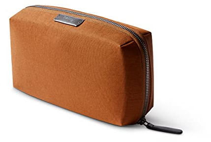 Bellroy Tech Kit, Etui mit Reißverschluss für Tech Accessoires (Akku, Ladegerät, Kabel, Kopfhörer) - Bronze