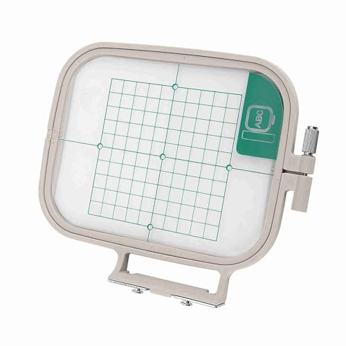 Marco de Aro de Bordado, Akozon Bastidor Elástico para Bordado Multifuncional, Accesorios para Máquina de Bordar, para Brother Máquina de Coser(Tamaño Mediano)