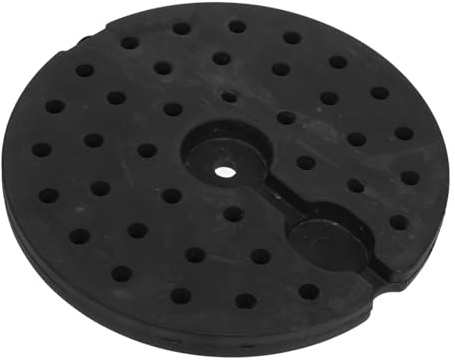 WRITWAA Base del Soporte de Lámpara de Pie 270x22 Mm Bloque de Peso Plástico Estable para Lámparas de Mesa y Pie Accesorio de Iluminación Oficina Hogar