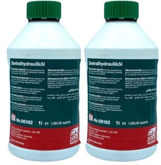 Palmaspareparts 2 Litri Olio SERVOSTERZO IDROGUIDA Verde BMW Seat Skoda VW 06162 FEBI BILSTEIN
