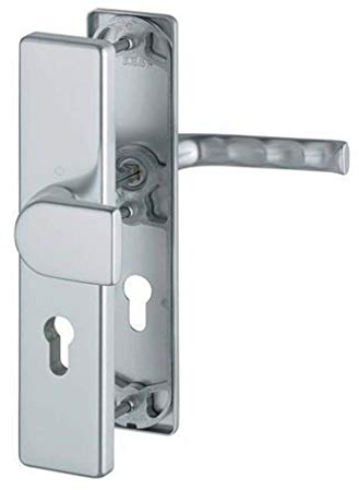 Hoppe Schutzgarnitur London 78G/2221A/2440/113 Alu.F1 92mm 67-72mm
