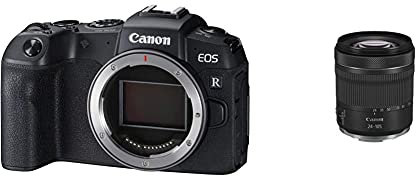 Canon EOS RP - Lightweight Full Frame Mirrorless Camera (4K movies and vari-angle touchscreen, 26.2 Megapixels, Dual Pixel CMOS AF, Eye AF, Wi-Fi) & RF 24-105mm f/4-7.1 IS STM