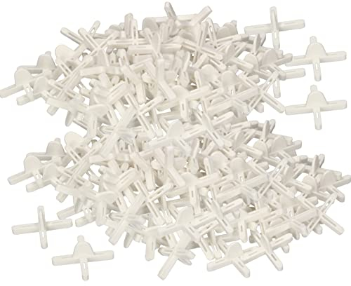 KOTARBAU® Crucetas para juntas 3,5 mm, 700 UNIDADES, Distanciadores de plástico, Espaciadores de baldosas para lechadas, Cruces para colocar azulejos, Clips