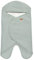 BÉABA, Babynomade Double Fleece, Baby Winter Wickeldecke, Autositz/Kinderwagen/Gondel/Transat, Weich, Warm, Wasserabweisend, Atmungsaktiv, Passt durch Gurte, Salbeigrün/Weiß,0-6 Monate