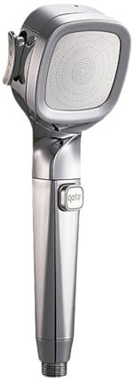 Vipomkowa 4 Modes Shower Head With Pause Built In Cartridge, Handheld Pressurized Water Saving Showerhead Built In Power Wash To Clean Tub Tile