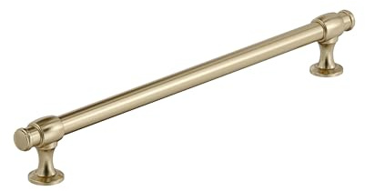 Amerock Winsome 10-1/16 inch (256mm) Center-to-Center Golden Champagne Cabinet Pull, BP36772BBZ