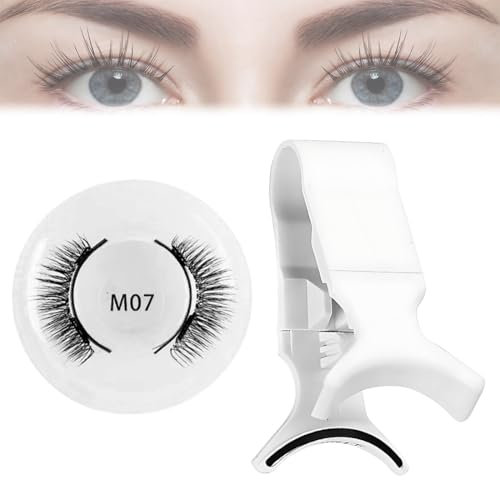VONJUMA Ciglia Magnetiche Senza Eyeliner Ciglia Magnetiche Con Pinzette Look Naturale Magnetico Non Necessita Di Colla