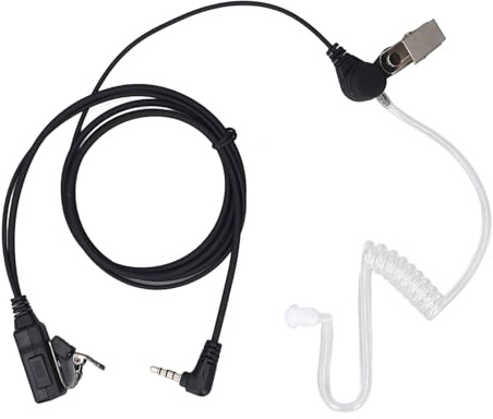 Oreilet G Shape Hörsnäcka, Brusreducerande Mikrofon och Akustiskt Rör 3,5 Mm Dual Way Radiohörlursuttag med Push to Talk-funktion, för Lite 1S 2 2S 3 Intercom