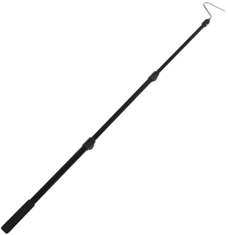 Cabilock Pinze per Serpenti a Sonagli Telescopiche Gancio Antiscivolo, Strumento Resistente per Cattura e Movimentazione Rettili, per Campeggio e Sicurezza all’Aperto