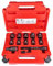 Milwaukee Steckschlüssel-Set, 13-teilig, Shockwave Impact 1/2