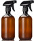 Cisolen 2 piezas botellas de spray 300ml botella pulverizadora de plástico vacía botella nebulizadora para cocina limpieza jardinería plantas flores