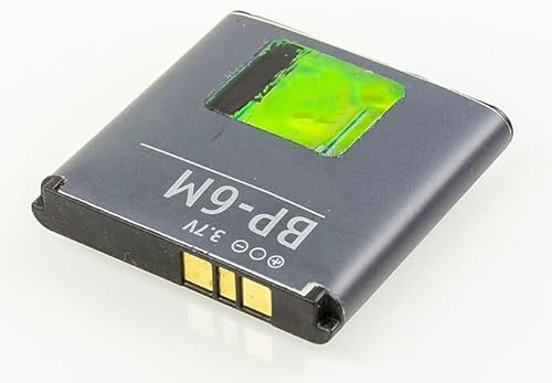Akku für Nokia BP-6M kompatibel mit Nokia 3250 6151 6233 6234 6280 6288 9300 N73 N77 N93