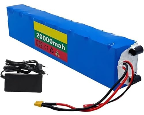 BDBLFLTZ Ebike 36V 20Ah 10S3P Batteria agli ioni di Litio per Bicicletta elettrica, Batteria al Litio Impermeabile per Bicicletta elettrica Scooter, con Carica XT60