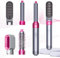 Swetfela Hair Styler Set, Airstyler 5 In 1 Mit Rundbürstenföhn Haarstyler Warmluftbürste Thermal Brush Airflow Lockenstab Automatisch, Volumen Föhnbürste,Für Glätten, Trocknen, Volumen, Locken（Grau)