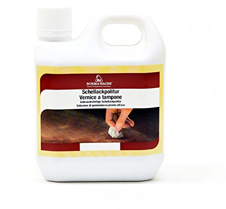 Schellack Politur SCHWARZ 500ml