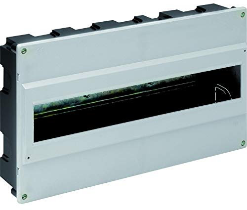 Solera 785 - Caja de distribución. De 348x188x55. Hasta 18 elementos. Color gris. Empotrar.