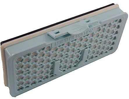 vhbw filtre compatible avec LG VC73180NNTR, VC73183NHAB, VC6820NHTQ, VC73201UHAP, VC73184NHAR, VC73203UHAO aspirateur - filtre HEPA gris