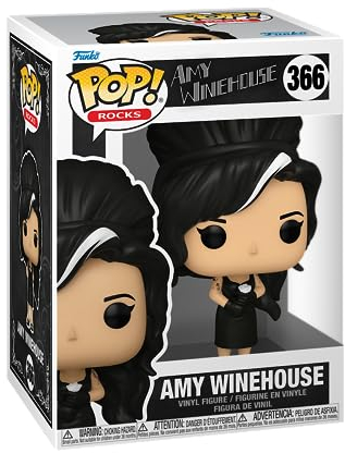 Funko Pop! Rocks: Amy Winehouse - Back to Black - Vinyl-Sammelfigur - Geschenkidee - Offizielle Handelswaren - Spielzeug Für Kinder und Erwachsene - Music Fans - Modellfigur Für Sammler und Display