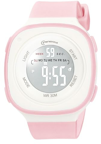 OFFCUP Montre Enfant, LED Montre-Bracelet pour Enfant, Montre de Sport Etanche à 30m, Montre Enfant Numériqueavec Silicone, Mignon Montres pour Tout-Petits pour 3-11 Fille et Garçons