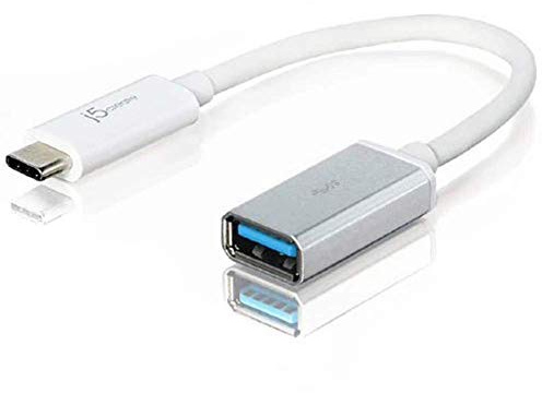 j5 create USB C – USB A 0.1 m 0.1 m USB C USB A weiß – USB Kabel (0,1 m, 3.1 (3.1 Gen 2), C, USB A, Male Connector/Female Connector, weiß)