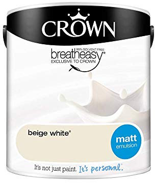 Crown Retail Core Emulsion Matt Beige White 2.5 L