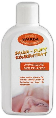 Warda Saunaaufguss Japanisches Heilpflanzenöl 1 l Flasche - Ein Liter Konzentrat