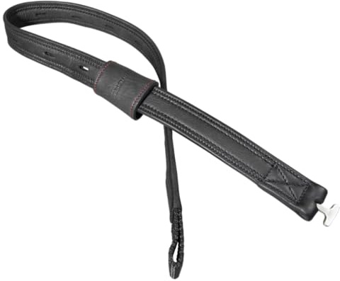 Karlslund Comfort stigbyglar i läder (75 cm, svart)