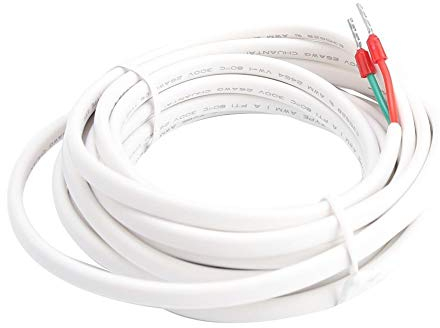 KSTE RTD Sonde 3 Meter Fußbodenheizung Thermostat Zubehör, Bodentemperaturfühler Sondenkabel.