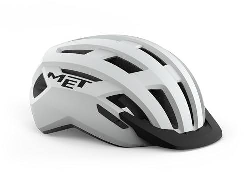 MET Helm All S(52-56), vuxna, unisex, vit (vägvit)