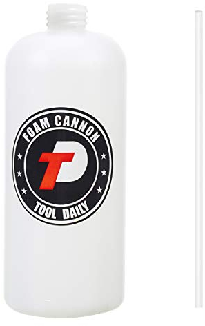 Tool Daily Bouteille de rechange pour canon à mousse avec paille