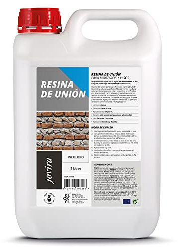 JOVIRA PINTURAS Resina puente de Unión para Morteros y Yesos Hormigón (5 Litros) E-108