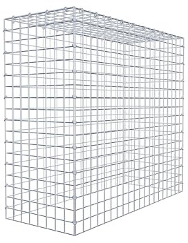 GABIONA Odlingsgaller typ 3 kantig, maskstorlek 5 x 5 cm, djup 40 cm, galleri 100 x 90 x 40 cm (L x H x D), C-ring