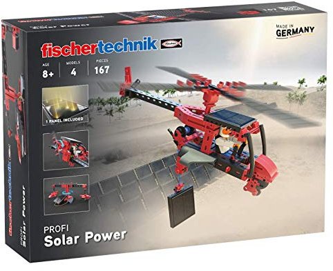 fischertechnik Profi Solar Power 559882 - Jeu de Construction pour Enfants, Jouet d'expérimentation sur l'énergie Solaire, à partir de 8 Ans