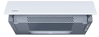 TEKA Campana Extractora Integrada 60 cm, 3 Velocidades, Iluminación LED, 1 Motor, 220 m3/h, Mandos Mecánicos Deslizantes, Compatible con recirculación, XT2 62030 SOS