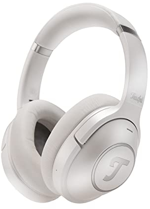Teufel REAL Blue NC Kabellose Bluetooth-Kopfhörer Over-Ear mit Active Noise Cancelling und Langer Akkuflaufzeit (55 h), Sprachsteuerung, Transparenzmodus, ShareMe-Funktion - weiß