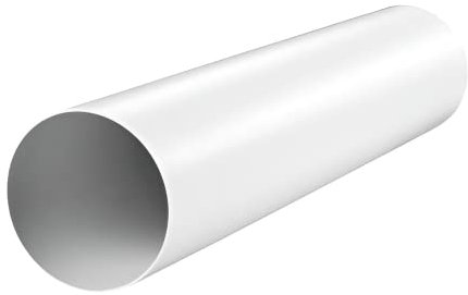 Système de tuyau rond en PVC 150 mm - Tuyau de ventilation 1,5 m