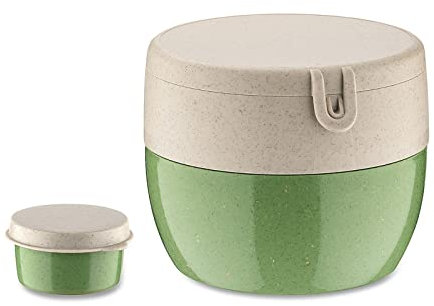 Bentobox M Lunchbox Snackpot Kunststoff Grün Koziol