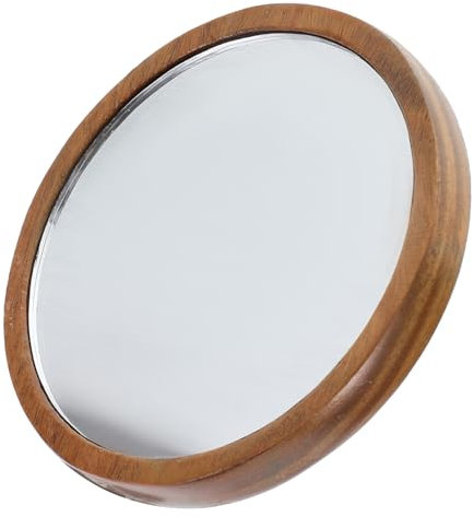 NESTINGHO Kompaktspiegel lichtspiegel The Office Vintage Mirror The Female genschenkideen Handspiegel Mini-Geldbörsen runde Spiegel Reise-Schminkspiegel Make-up-Zubehör Spiegel klein Glas