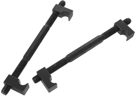 TOYZFRIENDY Compressore per Molle Elicoidali da 9 Set da 2 Pezzi in Acciaio al Carbonio, Strumento di Rimozione e Installazione Ammortizzatori per Sospensioni Auto e Camion, Uso