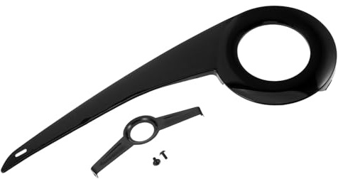 TOKIDNY Protector de Plato de Bicicleta 38-40 Dientes, Cubierta de Cadena Resistente para Ciclismo, Accesorio de Protección de Cadena Negro Estándar, Compatible para Montaña y Carretera