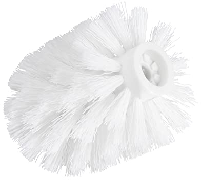 Wenko 15802100 Scopino WC con Adattatore Scopino di Ricambio, Materiale Plastico, 7,5 x 8,8 x 7,5 cm, Bianco