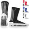 LUX Anti-Rutsch-Fußballsocken, rutschfeste Socken für Fußball, Gummipolster, hochwertige Qualität, Basketball, Wandern, Laufen, aufeinander abgestimmt, in Schwarz erhältlich